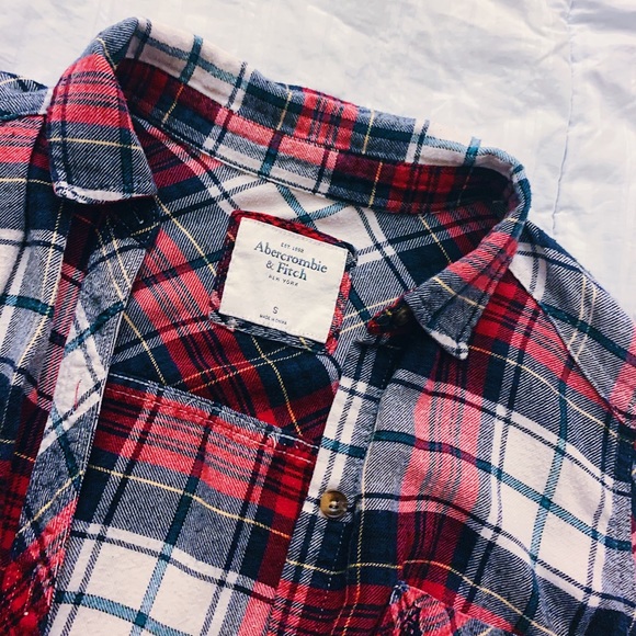 Abercrombie Plaid Flannel - Picture 5 of 5